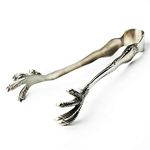 Bar Ice Hockey Special Eagle Claw Shape Ice Tongs Serving Tongs.