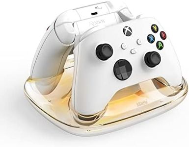 8Bitdo Dual Charging Dock for Xbox Wireless Controllers, Xbox Charging Station with Magnetic Secure Charging for Xbox Series X|S & Xbox One Controller (White)