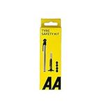 AA Tyre Safety Kit for Cars AA1146 - 2 Gauges for Tread Depth and Tyre Pressure Plus 4 Dust Caps