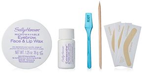 Sally Hansen Microwaveable Wax Kit For Eyebrow/Face/Lip (3 Pack)