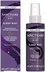 Sanctuary Spa Pillow Spray, Sleep Mist for Face, Body and Pillow with Hyaluronic Acid, Vegan and Cruelty Free, 100 ml