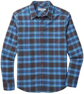 Fair Harbor The Seaside Lightweight Flannel –– Men's Everyday Versatile Flannel –– Ultrasoft Brushed Fabric and Light Stretch