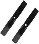 KANXAJJY (2PCS) UC22008 Lawn Mower Blades - Replace OEM John Deere M170642 - Fits X330 X350 X354 X370 Z335E Z335M Z345M Z345R - for 42 Inch Deck Lawn Mower