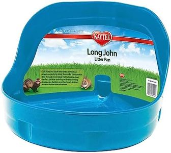 Kaytee Long John Litter Pan For Ferret and Rabbit Habitats (assorted colors)