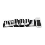 88 Keys Roll-Up Piano, ABS Flexible Electronic Keyboard Piano 128 Rhythms, Foldable Digital Music Piano For Kids And Beginner Keyboard Instrument Musical Instrument