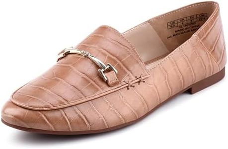 JENN ARDOR Loafers for Women Flats Shoes Womens Penny Loafers Slip On Pointed Toe Comfortable Office Work Driving Flats Fashion Dress Shoes for Women