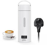 Flintronic Small Electric Travel Kettle, 380ml Portable Kettle, Fast Water Boiler with 4 Variable Presets, LCD Portable Tea Kettle, with Auto Shut-Off & Boil Dry Protection, for Baby Milk, Tea, Coffee