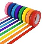 Anterat 8 Rolls Colored Masking Tape 393ft x 0.6 Inch Colorful Painters Craft Tape for Art Supplies DIY Decorative Labeling and Color-Coding