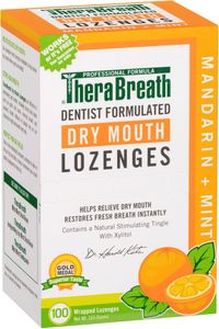 TheraBreath Mandarin Mint Lozenges – Fresh Breath Oral Care