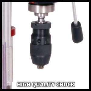Einhell TE-BD 750 E Pillar Drill – 750W, 1-16mm Quick-Change Chuck, Adjustable Table