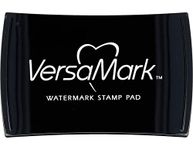 Tsukineko VM000001 Full-Size VersaMark Pigment Inkpad, Clear