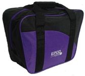 5pin Bowling Combo Bag-Purple (2balls) (Purple, 2 Ball Bag)