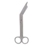 Alis Stainless Steel Bandage Scissor/Plaster Cutting Scissor Surgical Instrument CE Quality (Bandage Cutting Scissor 7.5")