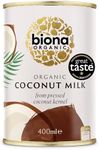 Biona Organic Coconut Milk 400 ml, 