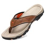 VVQI Men's Sport Flip Flops Comfort Casual Thong Sandals Outdoors