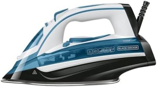 Black+Decker Blau BXIR2402E Steam Iron 2400 Plastic 370 ml