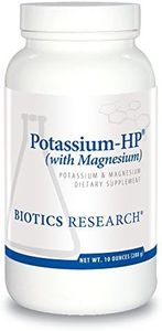Biotics Research Potassium HP Potassium with Magnesium. Powdered Formula. Electrolyte. Supports Cardiovascular, Renal and Bone Health. Essential Mineral for Vascular and Muscle Function. 10 Ounces