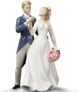 MTME Porcelain Figurine, Happy Couples, Memorabilia, Wedding Gifts, Statue Home Decor (Happy Couple)