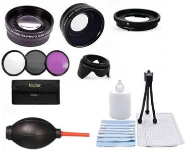 Wide Angle Lens +Macro + TELEPHOTO Zoom Lens + Filter KIT for Olympus Tough TG-5,TG-6 TG6 TG-5 TG5 TG-4 TG4 TG-3 TG3 TG-2 TG2 TG-1 TG1 Tough+Adapter Included