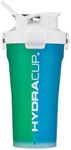 Hydra Cup - 32oz DualShaker Pro - Shaker Bottle Unlocked, Two Chamber Protein Cup, Wire Whisk Blender, Carry Loop.