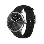 Withings ScanWatch 2, Heart Health Hybrid Smartwatch for Men & Women - ECG, with SPO2, Temperature Monitoring, Sleep, Respiratory Health, Cycle Monitoring, 30-Day Battery Life, iOS & Android (Black)