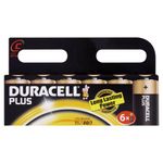 Duracell Plus MN1400 Alkaline C Batteries - 6-Pack