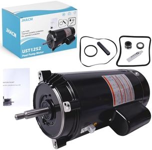JHACM 2.5HP Pool Pump Motor UST1252 Compatible with Hayward Super, Super II, Max Flow, Northstar &A.O. Smith Century Pump Round Flange Pool Motor
