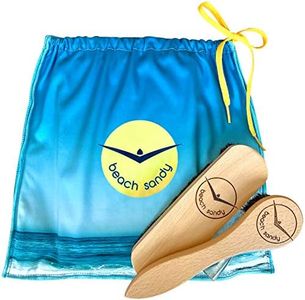 Beach Sandy Sand Removing Brush Pack/Microfiber Towel Clean Up Bag for Storage & Gadget Wipe/Beach Brush Women Men Children & Pets/Sport Brushes for Outdoor Yoga/Surfing/Boating/Wedding/Picnic