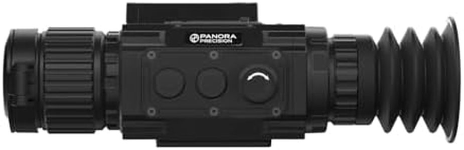 PANORA PRECISION TK-C Sirius Thermal Scope for Hunting,384 50MM 12um18mK Sensitivity Super AI Resolution Thermal Imaging RifleScope with LRF, WiFi, RAV，Video Recording & Rugged Weatherproof Design