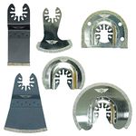 6 x TopsTools FAKD6 Fast Fit Diamond Grout Blades Compatible with Dewalt Stanley Black and Decker Bosch Fein (Non-StarLock) Makita Milwaukee Hitachi Parkside Ryobi Worx Workzone Multitool Accessories