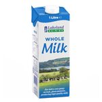 Lakeland Dairies Long Life Whole Milk 6x1ltr