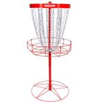 GoSports Regulation Disc Golf Basket - 24 Chain Portable Disc Golf Target