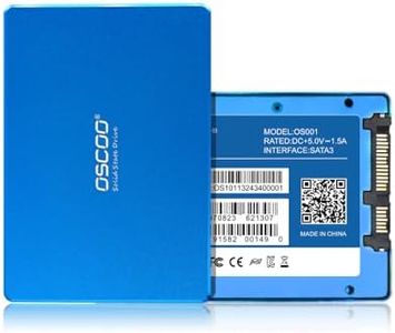 OSCOO 1TB SATA III 2.5 Inch SSD, Internal Solid State Drive Up to 550MB/s, 3D NAND, Storage Upgrade for Laptop Desktop PC