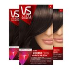 Vidal Sassoon Pro Series Hair Color, Shade 4 Dark Brown, 3 Count