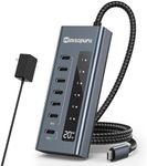 Minisopuru Powered USB C Hub, 7 in 