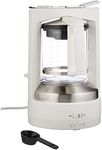 Krups KM4682 Filter Coffee Maker T8 | 850 Watt | Automatic Shut-Off | 8-12 Cups | Illuminated On/Off Switch | White