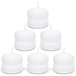 Ahyiyou Floating Candles 12 Pack 3inch for Weddings, Bridal Shower, Parties, Special Occasions and Home Decorations