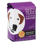 Hugo Coffee | Bonafido Dark Roast, Ground, 12 Ounces | Every Bag Sold Supports Dog Rescue