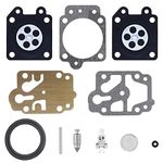 ZAMDOE Carburetor Repair kit Diaphragm Gasket Set for TU26 CG330 CG430 CG520 Brush Cutter for ECHO SRM260 SRM2601 SRM261 SRM2400 330 for Honda GX25 GX35 HHB25 HHH25 for Walbro WYL-240-1 D20-WYJ