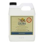 Cucina Hand Soap Refill with Olive Oil by Fruits & Passion - Sea Salt and Amalfi Lemon - 1L