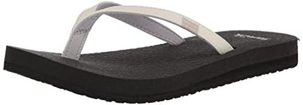 Sanuk Women's Yoga Spree 4, White/Black, 7