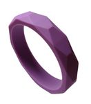 Chuchumz Chewy Bracelet Chewelry Chew Bangle Autism ADHD Biting Sensory Child Baby Teething Chew Toy Children Purple