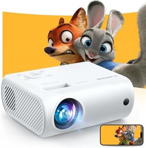 Mini Projector, CLOKOWE 2024 Upgraded Portable Projector with 9000 Lux and Full HD 1080P, Movie Projector Compatible with iOS/Android/Tablet/Laptop
