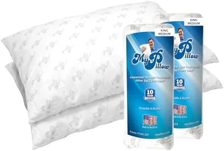 MyPillow Bedding Bed Pillows for Sleeping King Size, Set of 2, Pillow for Back, Stomach or Side Sleepers - My Pillow Classic Pillow [King, Medium]