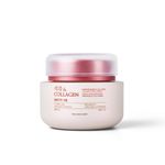 The Face Shop Pomegranate & Collagen Face Cream With 10% Marine Collagen & Pomegranate Extracts|Day & Night Cream to smooth wrinkles & give intense moisturization|Suitable For All Skin Types,100Ml
