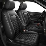 IKABEVEM Car Seat Cover Fit for Honda CRV (EX-L,EX,Sports Series,LX,Hybrid) 2023 2024 2025 2026 - Full Set CR-V Black Seat Covers