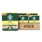 STARBUCKS VERANDA BLEND for NESPRESSO VERTUO, Blonde Roast Coffee, Mellow and Soft Notes, Recyclable Capsules Through NESPRESSO Recycling System, 4 Boxes, 400 g