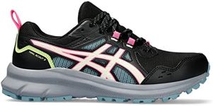 ASICS Women's Trail Scout 3 Running Shoe, Black/Birch, 8.5