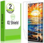 IQShield Screen Protector Compatible with Samsung Galaxy Note 10 (6.3 inch Display)(2-Pack)(Case Friendly) Anti-Bubble Clear TPU Film