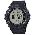 Casio Unisex-Adults Digital Quartz Watch with Plastic Strap AE-1500WH-1AVEF